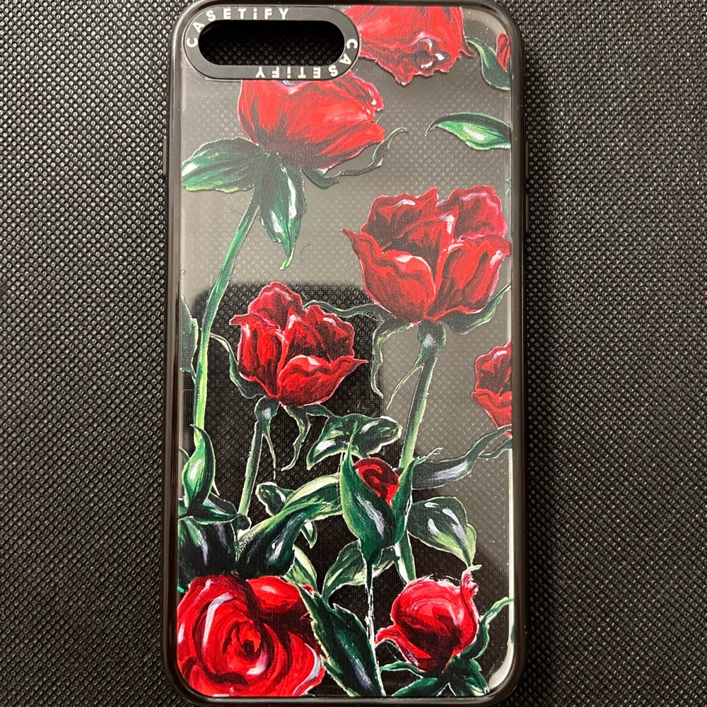 Black Roses Casetify iPhone 8 Plus Case